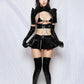 Leather Boob Window Bunny Outfit - Costumes - Femboy Fatale