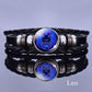 Zodiac Leather Bracelet Collection - Bracelet - Femboy Fatale