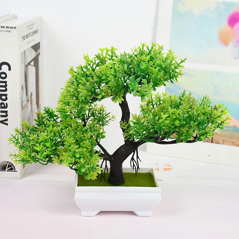 Bonsai Tree / Artificial Plant Collection - Green Artificial Plant - Femboy Fatale