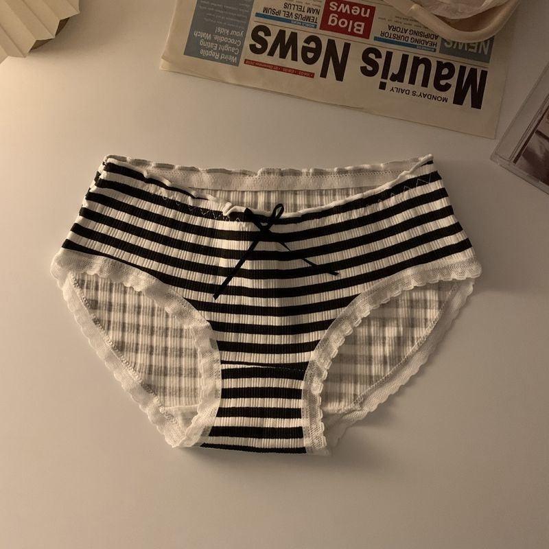Bow-Knot Panties Collection - Stripe / M Underwear - Femboy Fatale