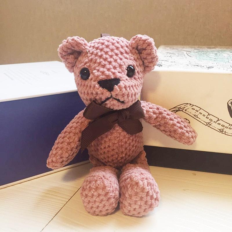 Stuffed Bear Plush - Pink Plush - Femboy Fatale
