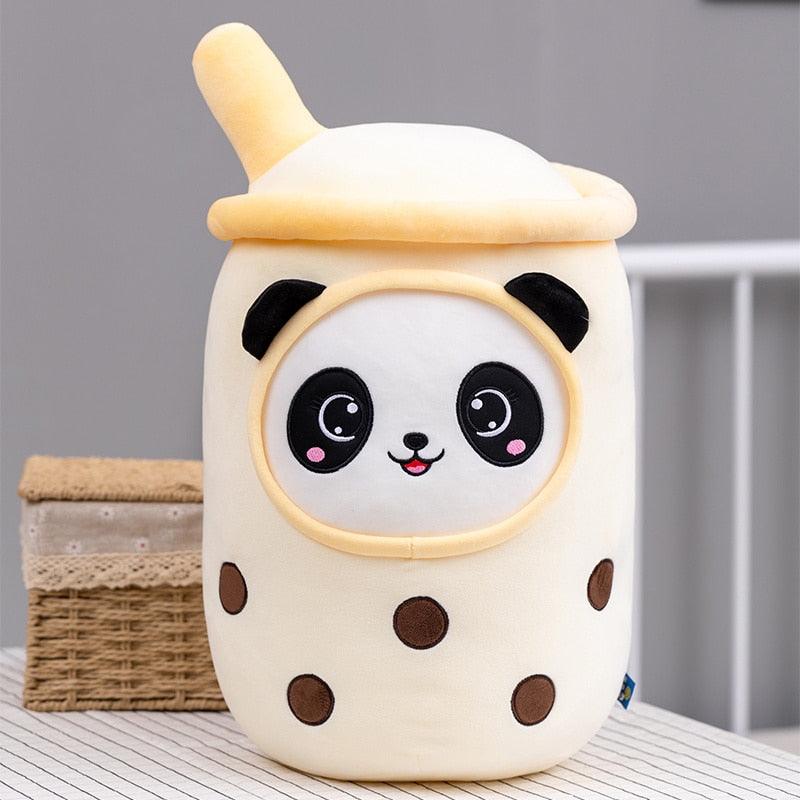 Boba Tea Plushies - Yellow Panda / 25cm - Femboy Fatale
