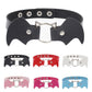 Colorful Bat Leather Chokers - Choker - Femboy Fatale