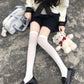 Stocking Collection - White Plain Stockings - Femboy Fatale