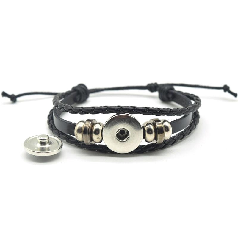 Zodiac Leather Bracelet Collection - Bracelet - Femboy Fatale