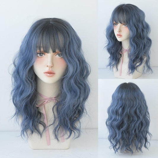 Long Wavy Hair With Bangs Wig Collection - 30 Wigs - Femboy Fatale