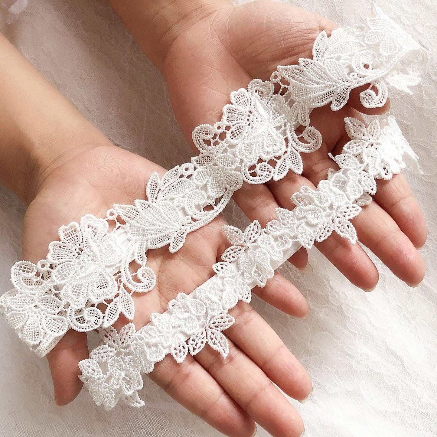 Floral Lace Garters - Garters - Femboy Fatale