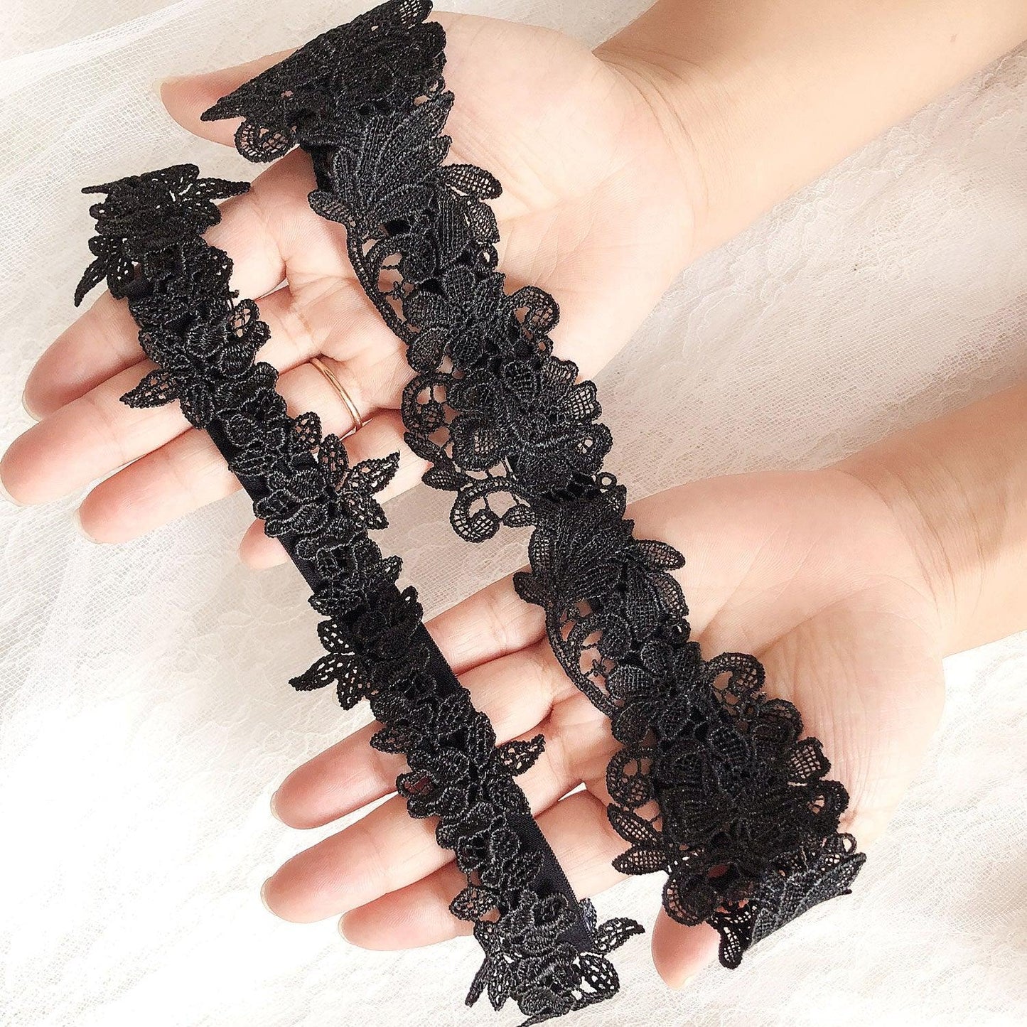 Floral Lace Garters - Garters - Femboy Fatale