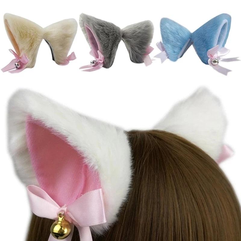 Cat Ears & Gloves Set - Headband - Femboy Fatale