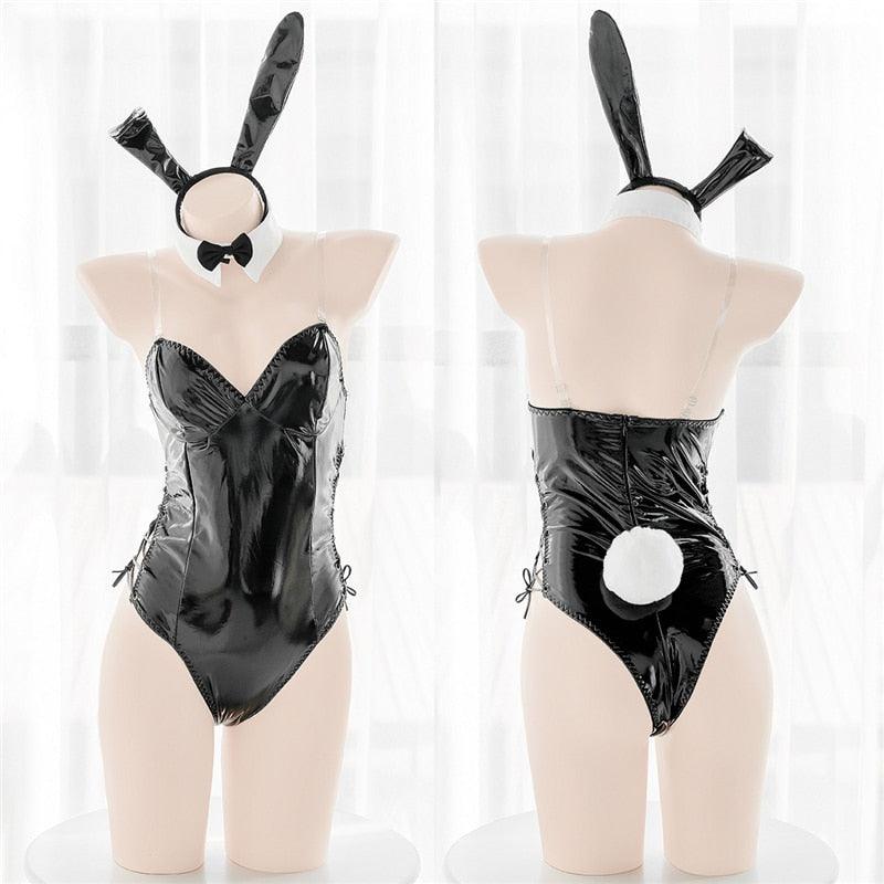 Shiny Bunny Suit Set - Costume - Femboy Fatale