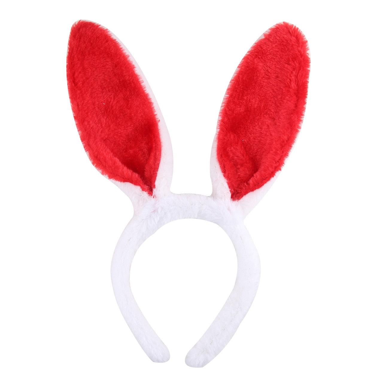 Bunny Ears - Red Headband - Femboy Fatale