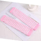 Striped Arm Warmers - Pink & White Accessory - Femboy Fatale