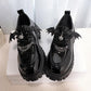 Gothic Lolita School Pumps - Shoes - Femboy Fatale